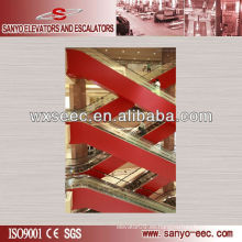 Criss-cross escalera mecánica Fabricado en China